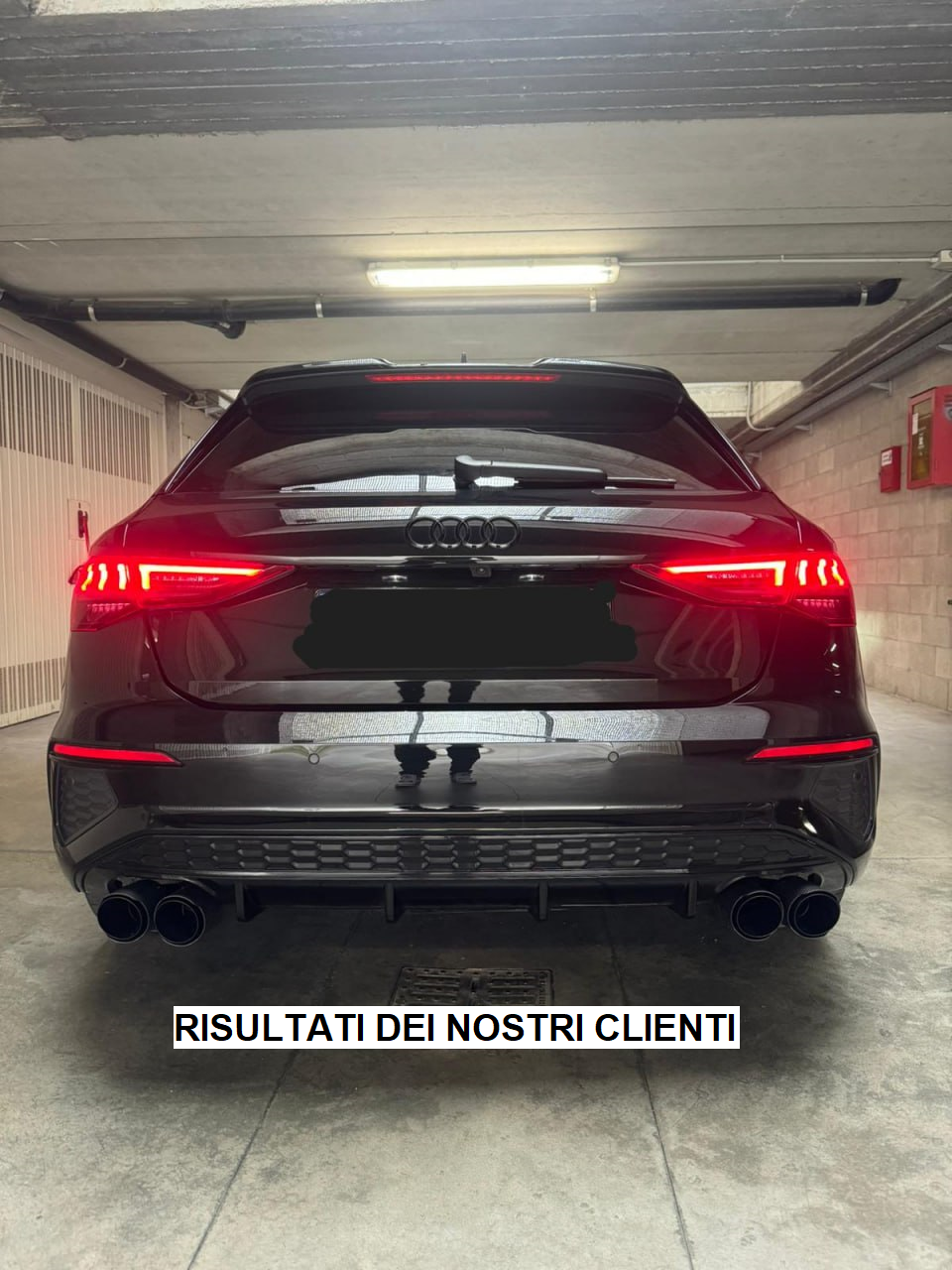 DIFFUSORE A3 8Y 2020+ SPORTBACK LOOK S3 PER PARAURTI SLINE