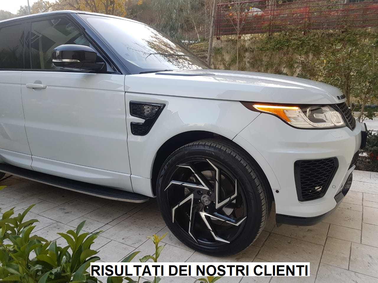 Pedane laterali adatte per Land Range Rover Sport L320 (2005-2013)