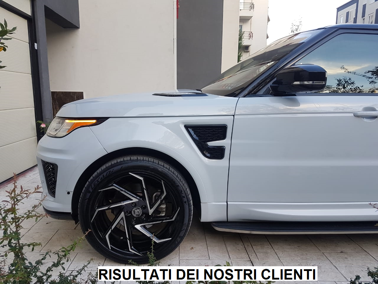 Pedane laterali adatte per Land Range Rover Sport L320 (2005-2013)