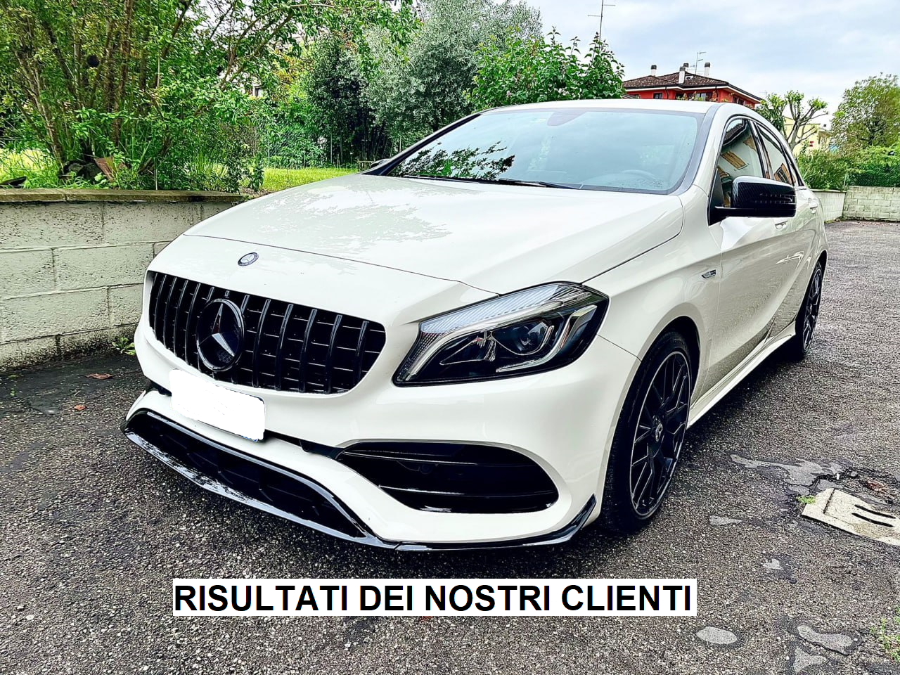 GRIGLIA ANTERIORE AMG GT R PER MERCEDES CLASSE A W176 2015-2018 RESTYLING -V