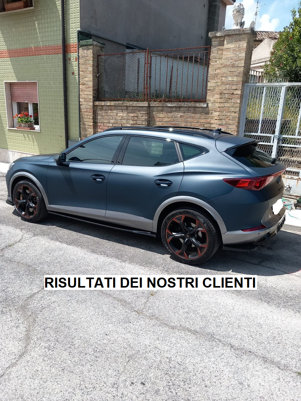 SPLITTER SOTTO PARAURTI ANTERIORE ADATTO PER CUPRA LEON 2020+ FORMENTOR