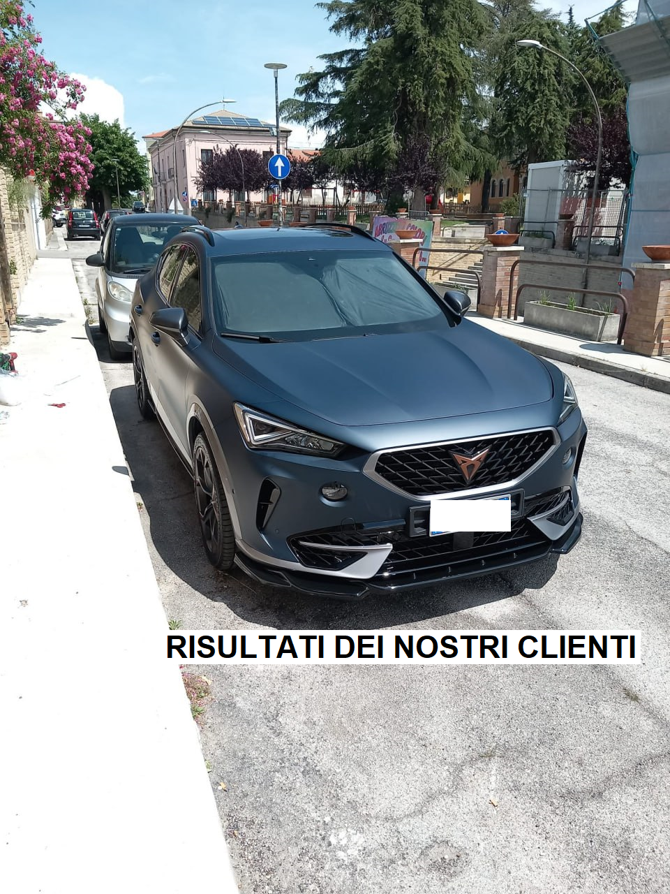 SOTTO MINIGONNE ADATTE PER CUPRA FORMENTOR 2020+ NERO LUCIDO LOOK SPORTIVE