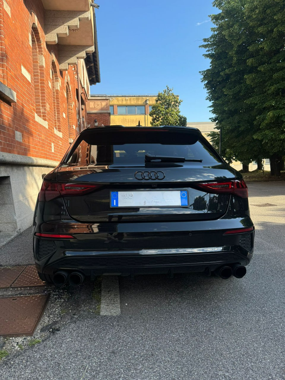 💎DIFFUSORE AUDI A3 8Y 2020+ SPORTBACK LOOK S3 PER PARAURTI SLINE💎