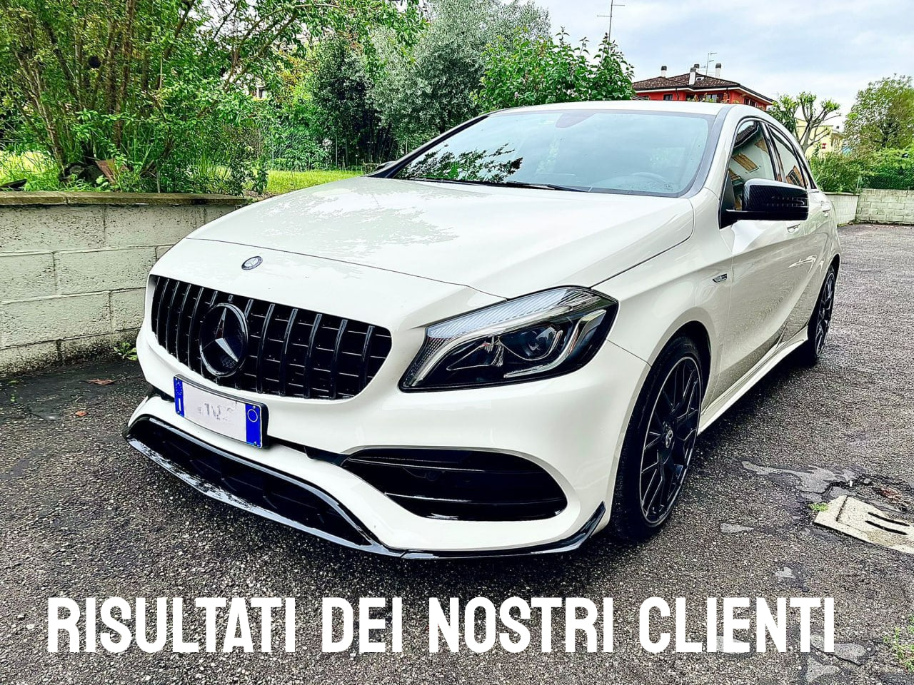 MERCEDES CLASSE A W176 2015-2018 LIFT  PER PARAURTI ANTERIORE AMG A45