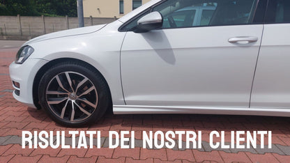 VW GOLF 7 VII 2012-2019 ABS SPORT SIDE SKIRTS UNDER DOOR TUNING 