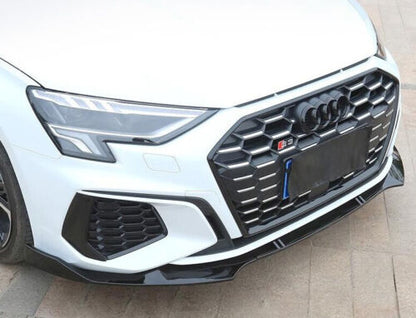 ✨SPLITTER ADATTO PER AUDI A3 8Y 2020+ SLINE NERO LUCIDO✨