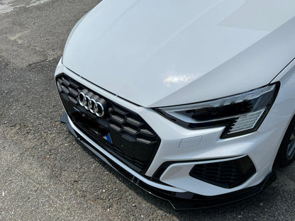 ✨SPLITTER ADATTO PER AUDI A3 8Y 2020+ SLINE NERO LUCIDO✨
