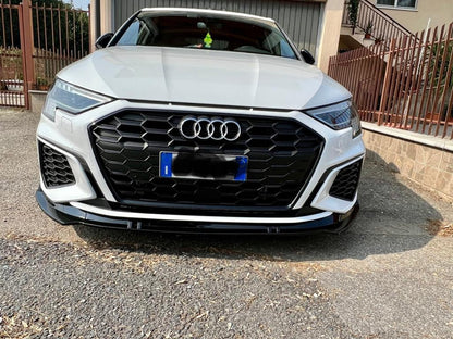 ✨SPLITTER ADATTO PER AUDI A3 8Y 2020+ SLINE NERO LUCIDO✨