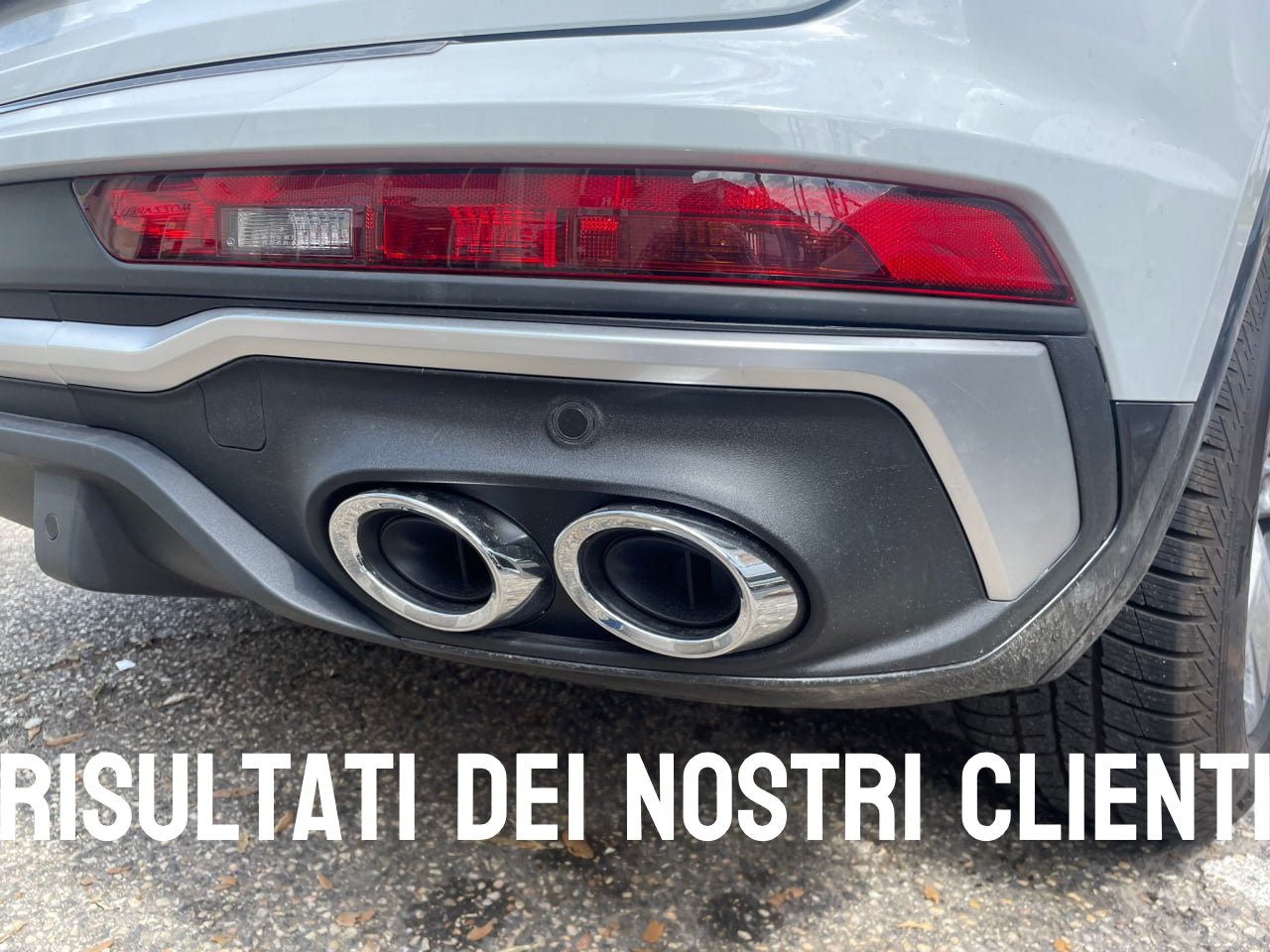 DIFFUSORE ADATTO PER AUDI Q5 SPORTBACK 2021-2022 LOOK SQ5