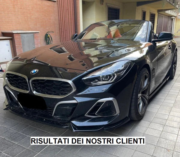 SPLITTER ADATTO PER BMW Z4 G29 2018+ LOOK M NERO LUCIDO DESIGN SPORTIVO
