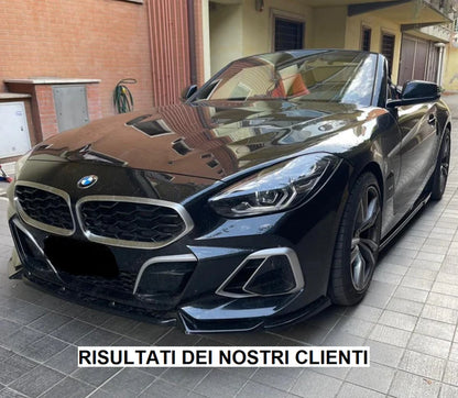 SPLITTER ADATTO PER BMW Z4 G29 2018+ LOOK M NERO LUCIDO DESIGN SPORTIVO