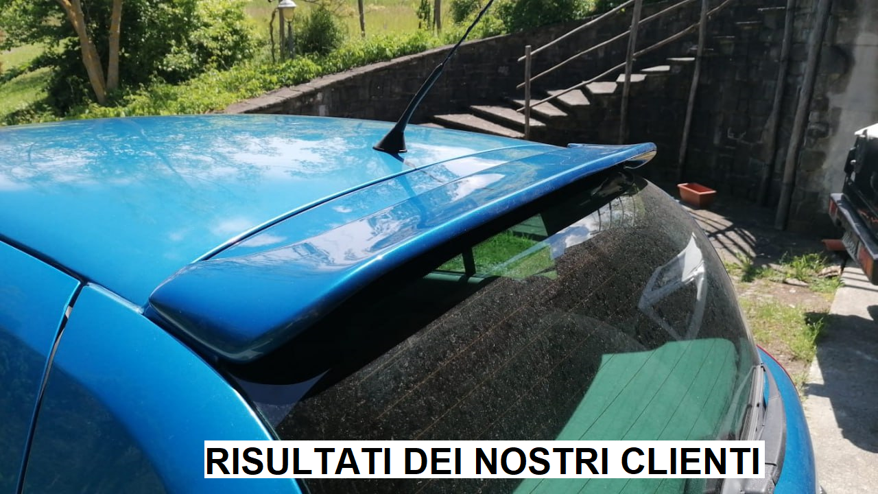 SPOILER ADATTO PER CLIO MK2 1998-2006 GREZZO