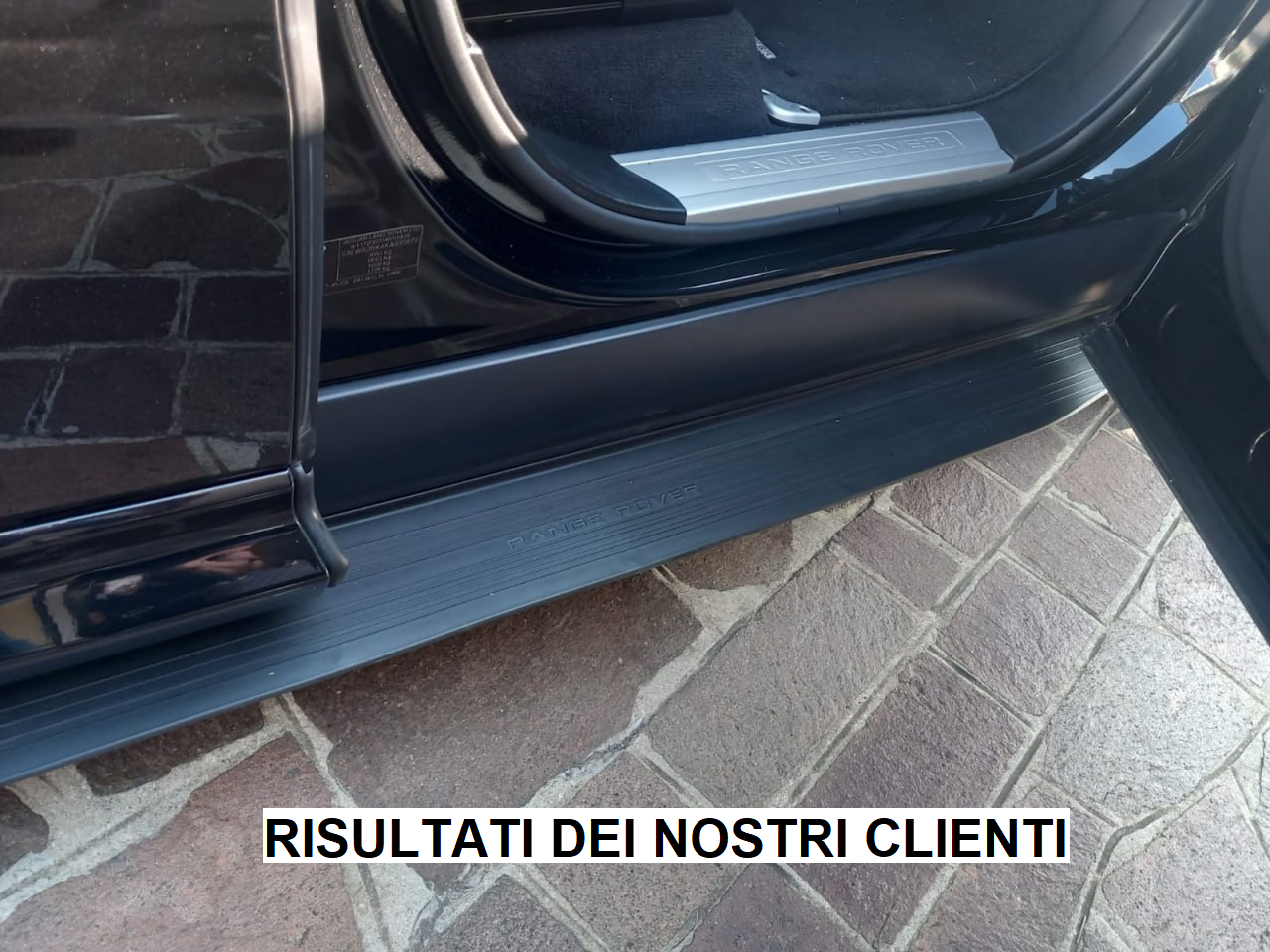 PEDANE ADATTE PER RANGE ROVER SPORT L494 + RANGE ROVER 4 L405 (VOGUE ) 2013+