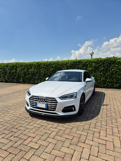 😍SPLITTER SUITABLE FOR AUDI A5 F5 2016-2019 SLINE S5 GLOSSY BLACK😍