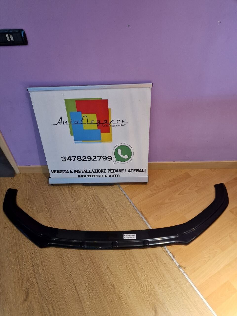😍SPLITTER SUITABLE FOR AUDI A5 F5 2016-2019 SLINE S5 GLOSSY BLACK😍