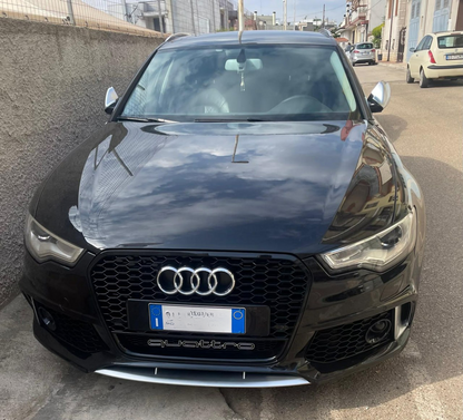 Front Bumper with Center Grille Suitable for Audi A6 C7 4G 2011-2015 RS6