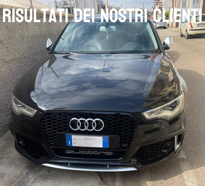 Front Bumper with Center Grille Suitable for Audi A6 C7 4G 2011-2015 RS6