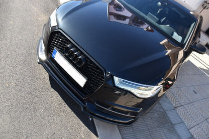 GRIGLIA AUDI A6 4G C7 2015-2018 LOOK RS6 QUATTRO NERA ECONOMICA