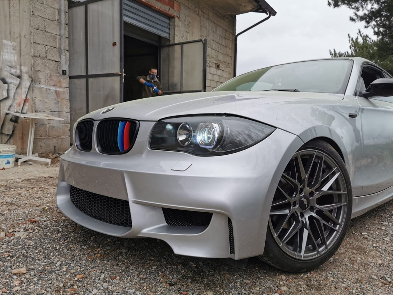 Front Bumper Suitable for BMW 1 Series E81 E82 E87 E88 (2004-2011) 1M Design 