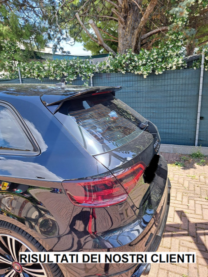 REAR SPOILER RS3 ROOF AUDI A3 8V SPORTBACK 2012-2018 GLOSSY BLACK 0072 
