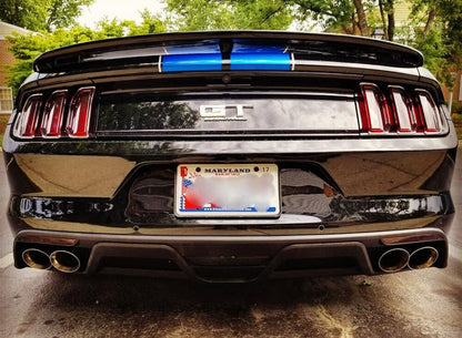 Rear Bumper Rear Diffuser Fit For Mustang 2015 - 2017