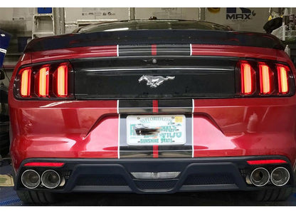 Rear Bumper Rear Diffuser Fit For Mustang 2015 - 2017