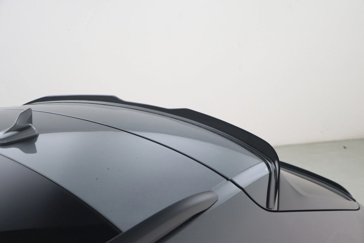 SPOILER SUITABLE FOR AUDI A6 C8 2019+ AVANT S6 SLINE GLOSS BLACK WING 
