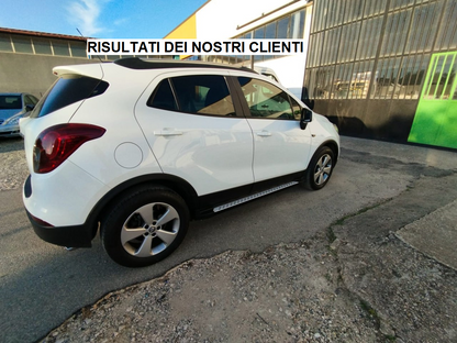 PEDANE LATERALI SOTTOPORTA PER OPEL MOKKA e MOKKA X 2012+ 0260