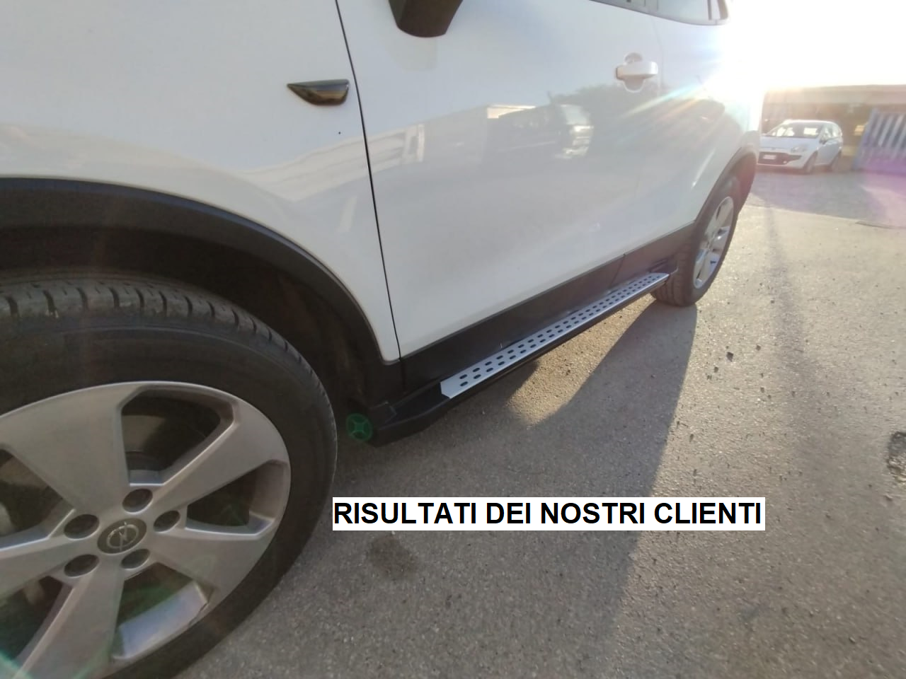 PEDANE LATERALI SOTTOPORTA PER OPEL MOKKA & MOKKA X 2012+ 0260