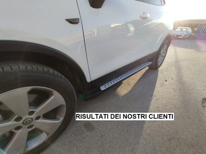 PEDANE LATERALI SOTTOPORTA PER OPEL MOKKA e MOKKA X 2012+ 0260