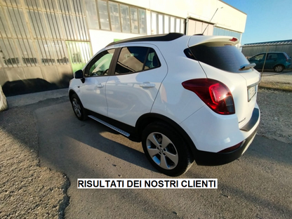 SIDE STEPS SUITABLE FOR OPEL MOKKA / MOKKA X 2012+ NON-SLIP DOOR PADS