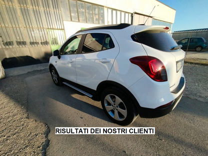 PEDANE LATERALI SOTTOPORTA PER OPEL MOKKA & MOKKA X 2012+ 0260