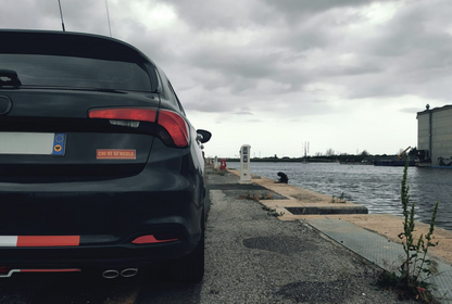 Diffusore ADATTO PER FIAT TIPO con terminali finti