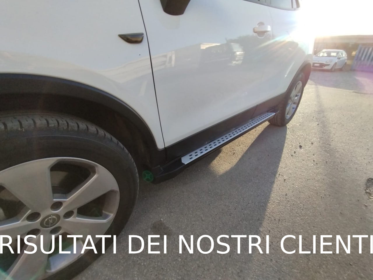 PEDANE LATERALI OPEL MOKKA / MOKKA X 2012-2020 SOTTO PORTA ANTISCIVOLO SPORT