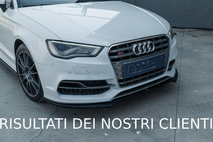 FRONT SPLITTER SUITABLE FOR AUDI S3 8V (Sedan / Cabrio) 2013-2016 