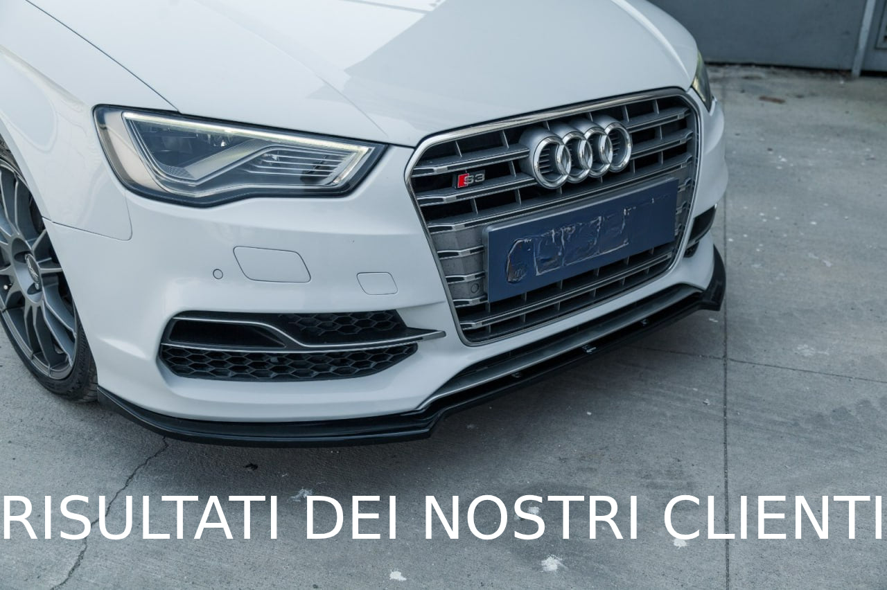 FRONT SPLITTER SUITABLE FOR AUDI S3 8V (Sedan / Cabrio) 2013-2016 