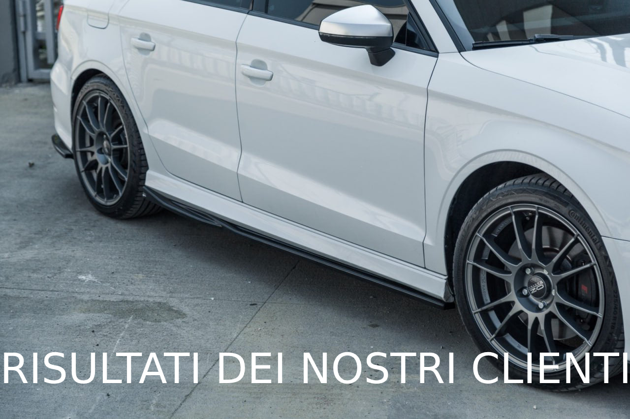 SOTTOMINIGONNE ADATTO PER AUDI S3 8V (Sedan / Cabrio) 2013-2016