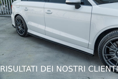 SOTTOMINIGONNE ADATTO PER AUDI S3 8V (Sedan / Cabrio) 2013-2016
