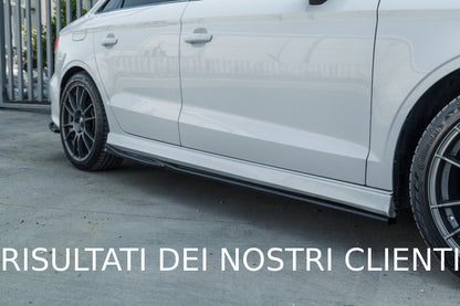 SOTTOMINIGONNE ADATTO PER AUDI S3 8V (Sedan / Cabrio) 2013-2016