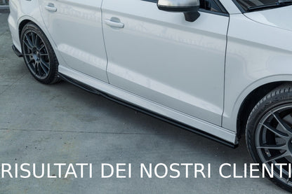 SOTTOMINIGONNE ADATTO PER AUDI S3 8V (Sedan / Cabrio) 2013-2016