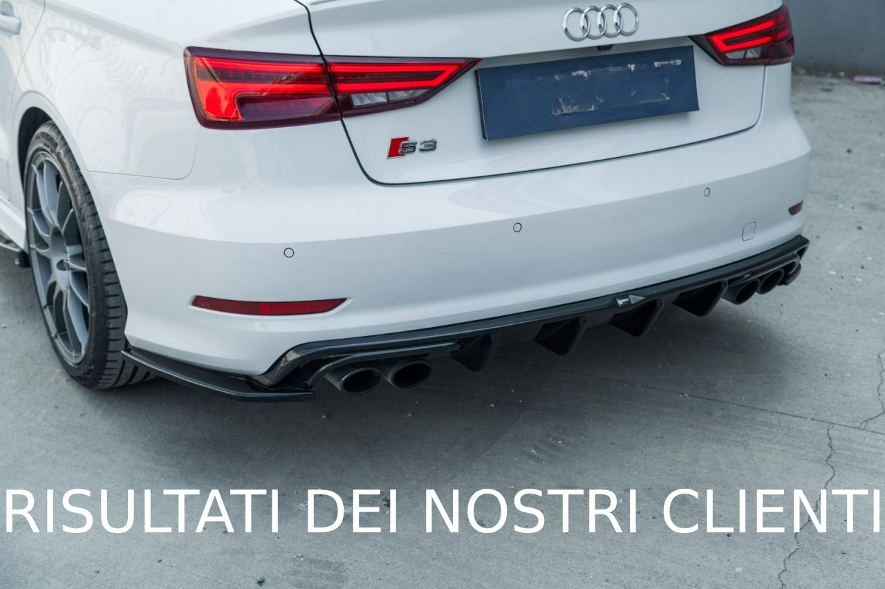 DIFFUSORE ADATTO PER AUDI S3 8V (Sedan / Cabrio) 2013-2016