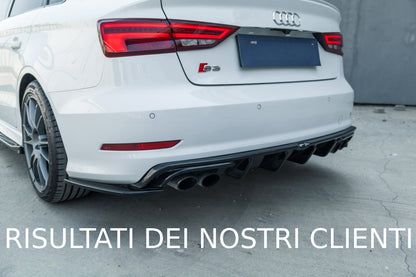 DIFFUSORE ADATTO PER AUDI S3 8V (Sedan / Cabrio) 2013-2016