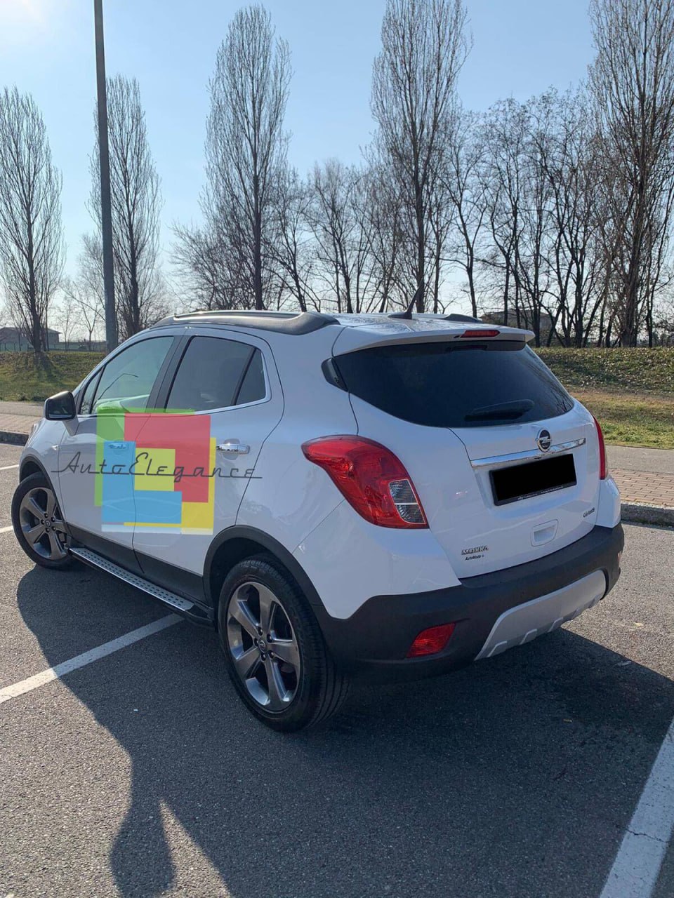 PEDANE ADATTE PER OPEL MOKKA / MOKKA X 2012-2019 SATINATE PALLINI