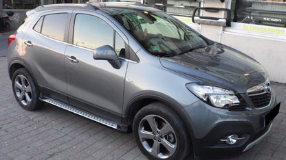 PEDANE ADATTE PER OPEL MOKKA / MOKKA X 2012-2019 SATINATE PALLINI