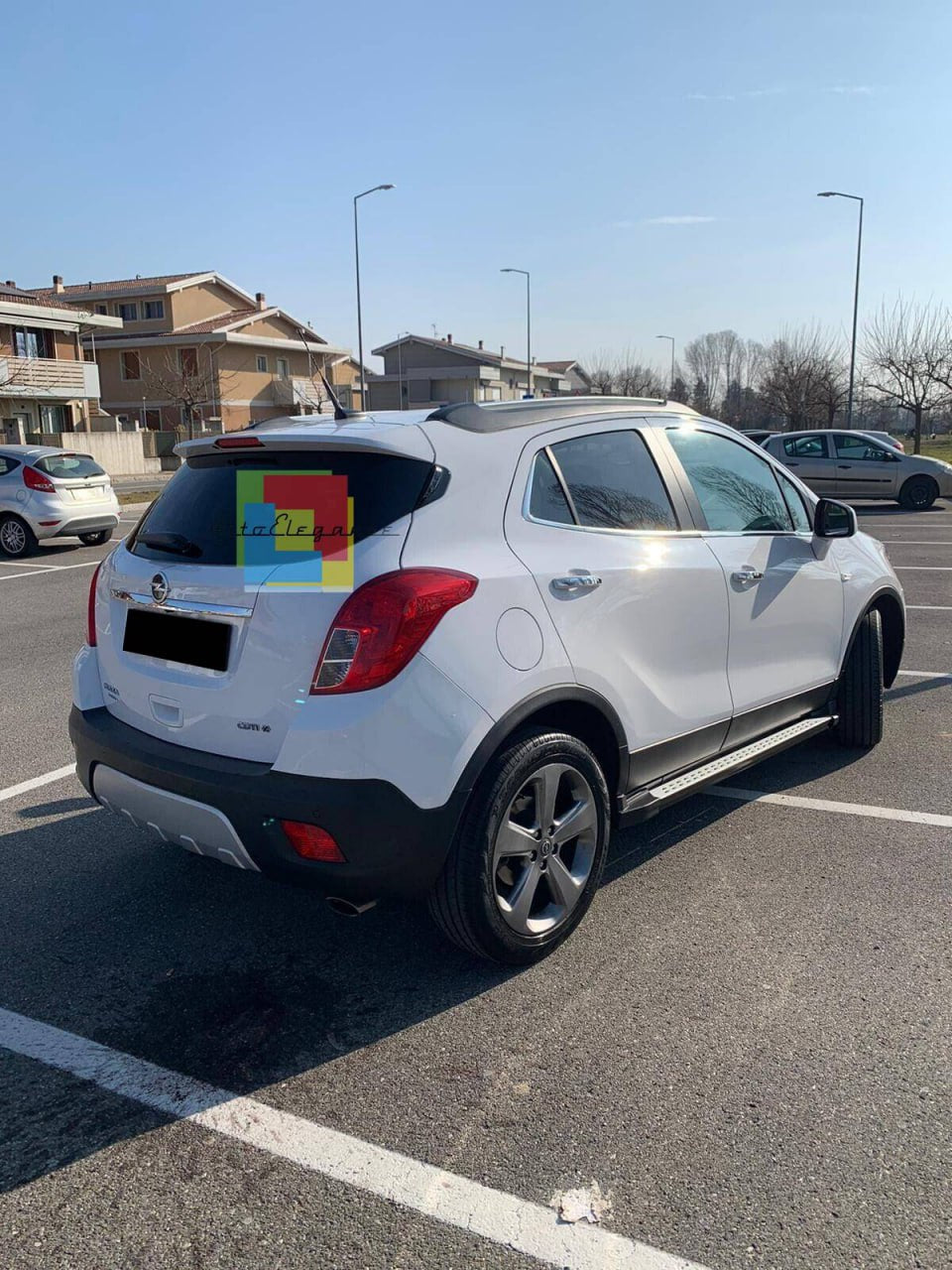 PEDANE ADATTE PER OPEL MOKKA / MOKKA X 2012-2019 SATINATE PALLINI