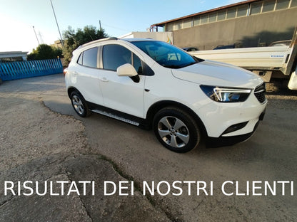 PEDANE ADATTE PER OPEL MOKKA / MOKKA X 2012-2019 SATINATE PALLINI