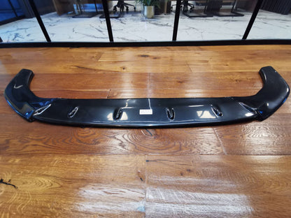 SPLITTER SUITABLE FOR VW GOLF 8 GTI GTD GTE RLINE GLOSSY BLACK 