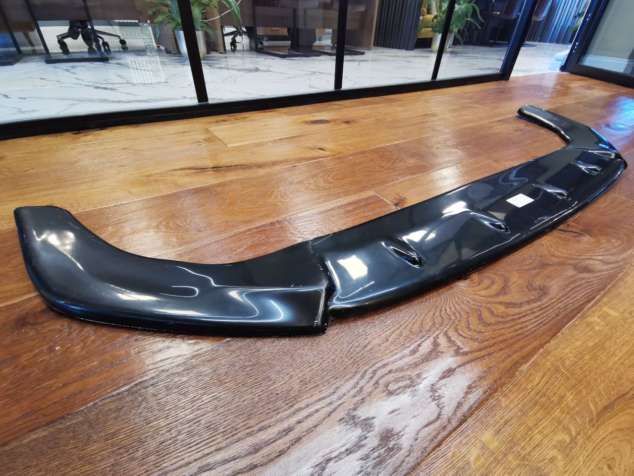 SPLITTER SUITABLE FOR VW GOLF 8 GTI GTD GTE RLINE GLOSSY BLACK 