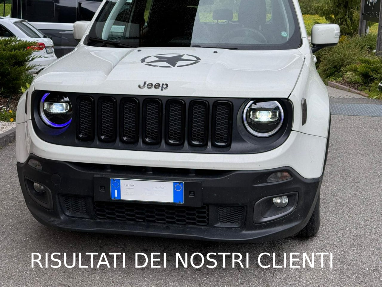 HEADLIGHTS SUITABLE FOR JEEP RENEGADE 2014-2021 FULL LED 