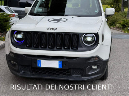 HEADLIGHTS SUITABLE FOR JEEP RENEGADE 2014-2021 FULL LED 